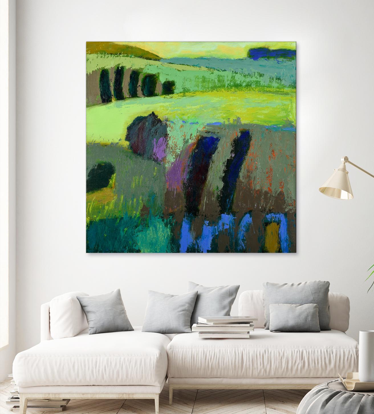 From What I Thought by Jane Schmidt on GIANT ART - multicolor contemporary; landscapes