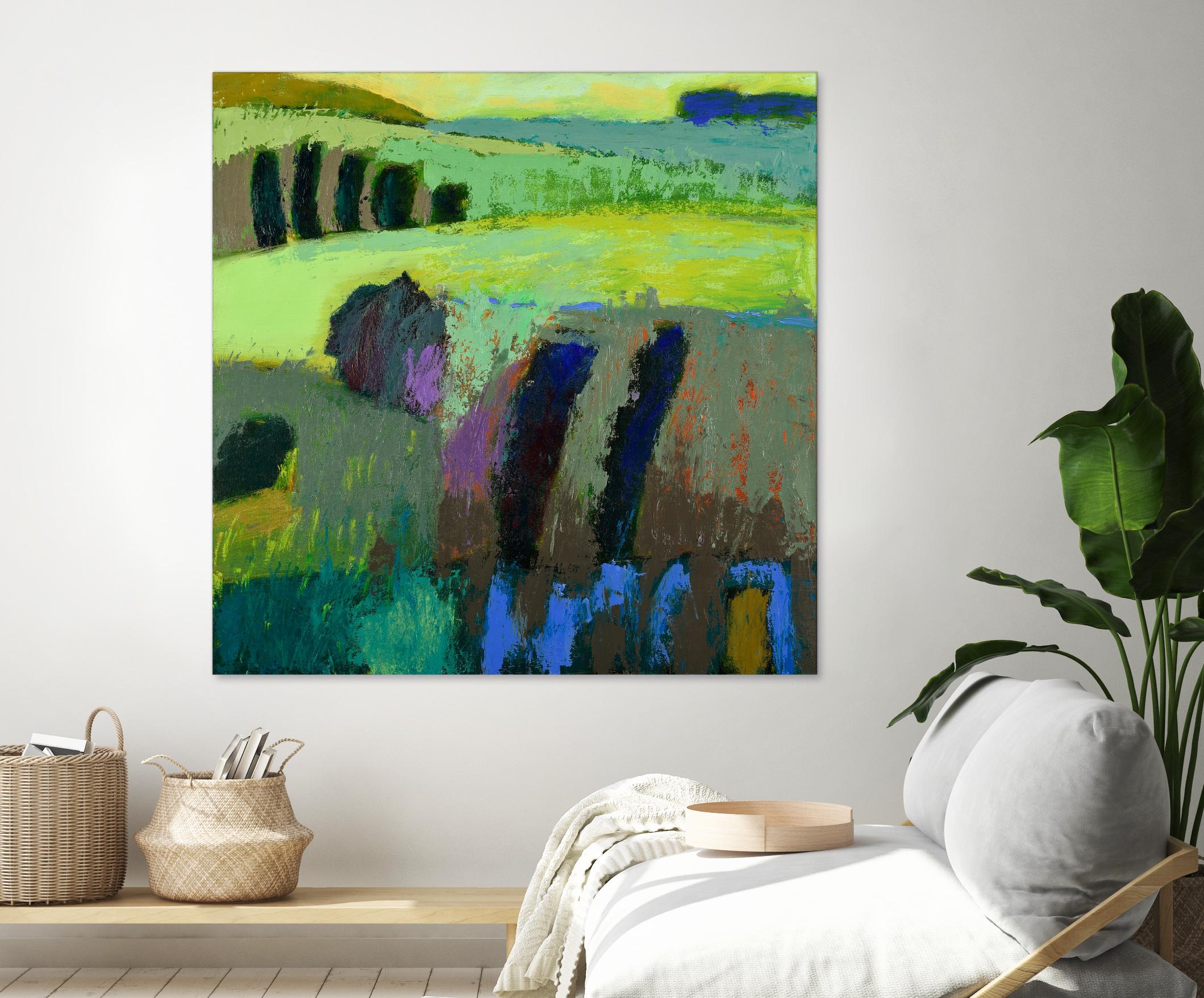 From What I Thought by Jane Schmidt on GIANT ART - multicolor contemporary; landscapes