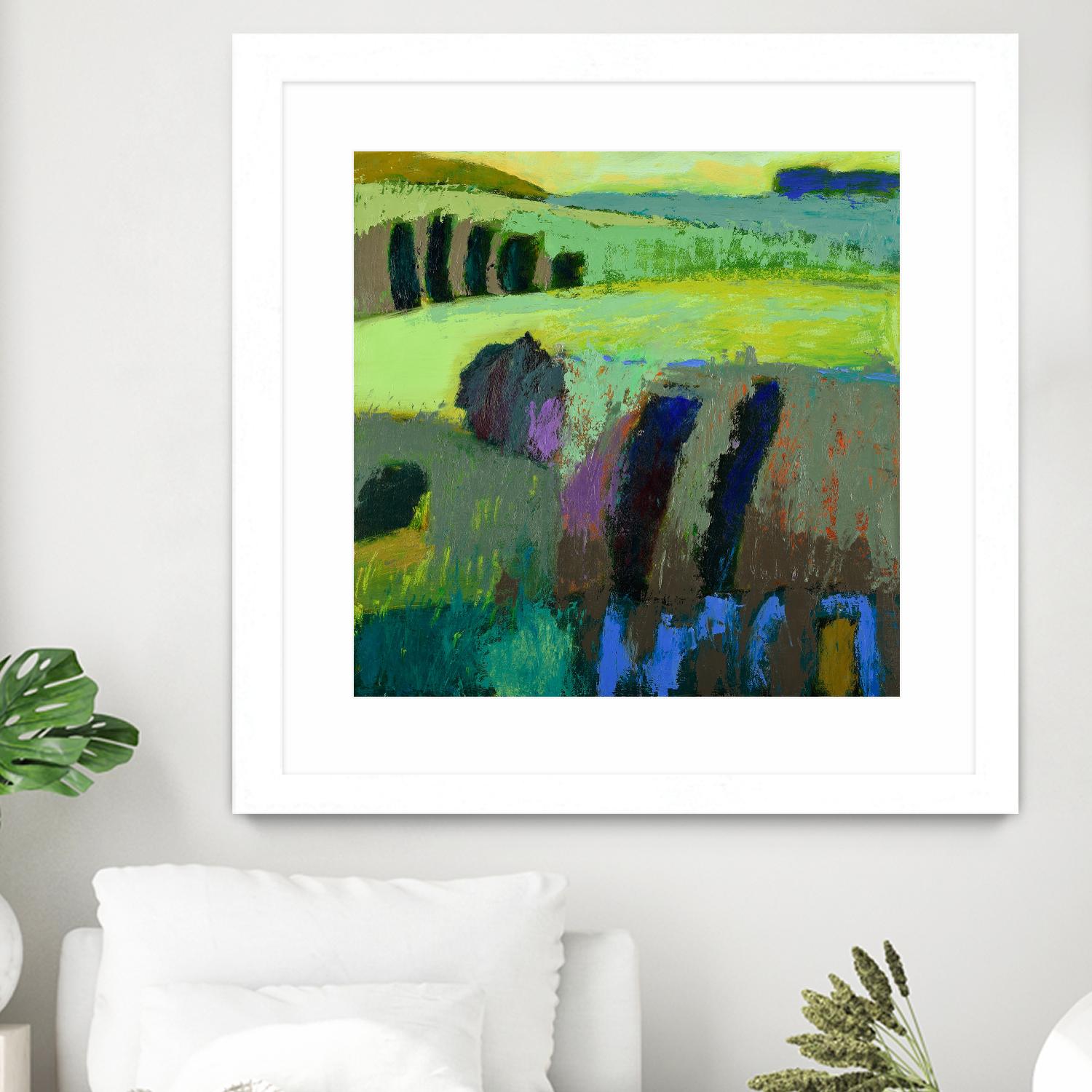 From What I Thought by Jane Schmidt on GIANT ART - multicolor contemporary; landscapes