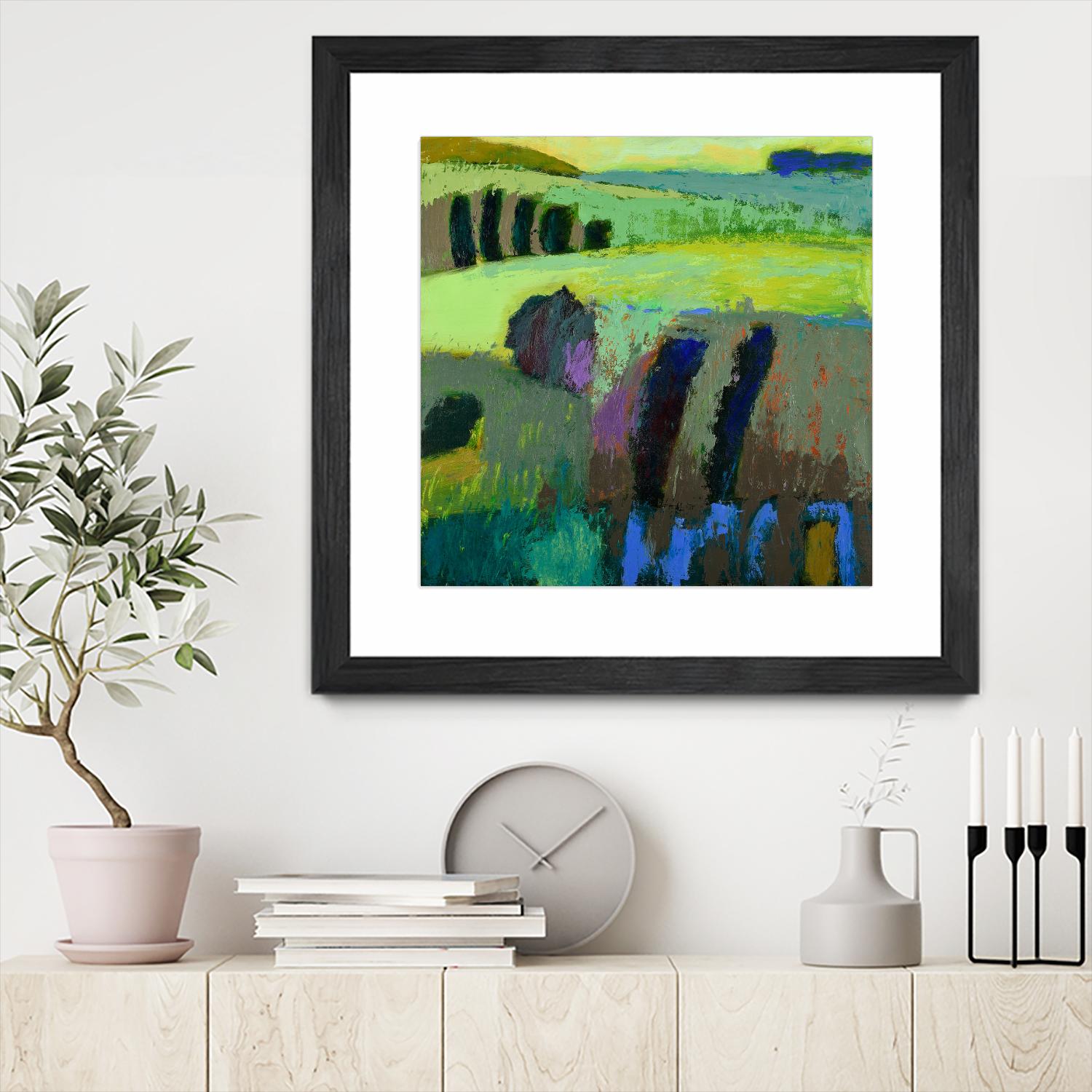 From What I Thought by Jane Schmidt on GIANT ART - multicolor contemporary; landscapes