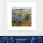 Beyond and Further by Jane Schmidt on GIANT ART - multicolor landscapes; contemporary