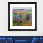 Beyond and Further by Jane Schmidt on GIANT ART - multicolor landscapes; contemporary