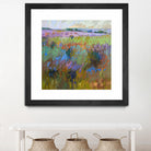 Beyond and Further by Jane Schmidt on GIANT ART - multicolor landscapes; contemporary