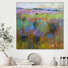 Beyond and Further by Jane Schmidt on GIANT ART - multicolor landscapes; contemporary