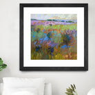 Beyond and Further by Jane Schmidt on GIANT ART - multicolor landscapes; contemporary