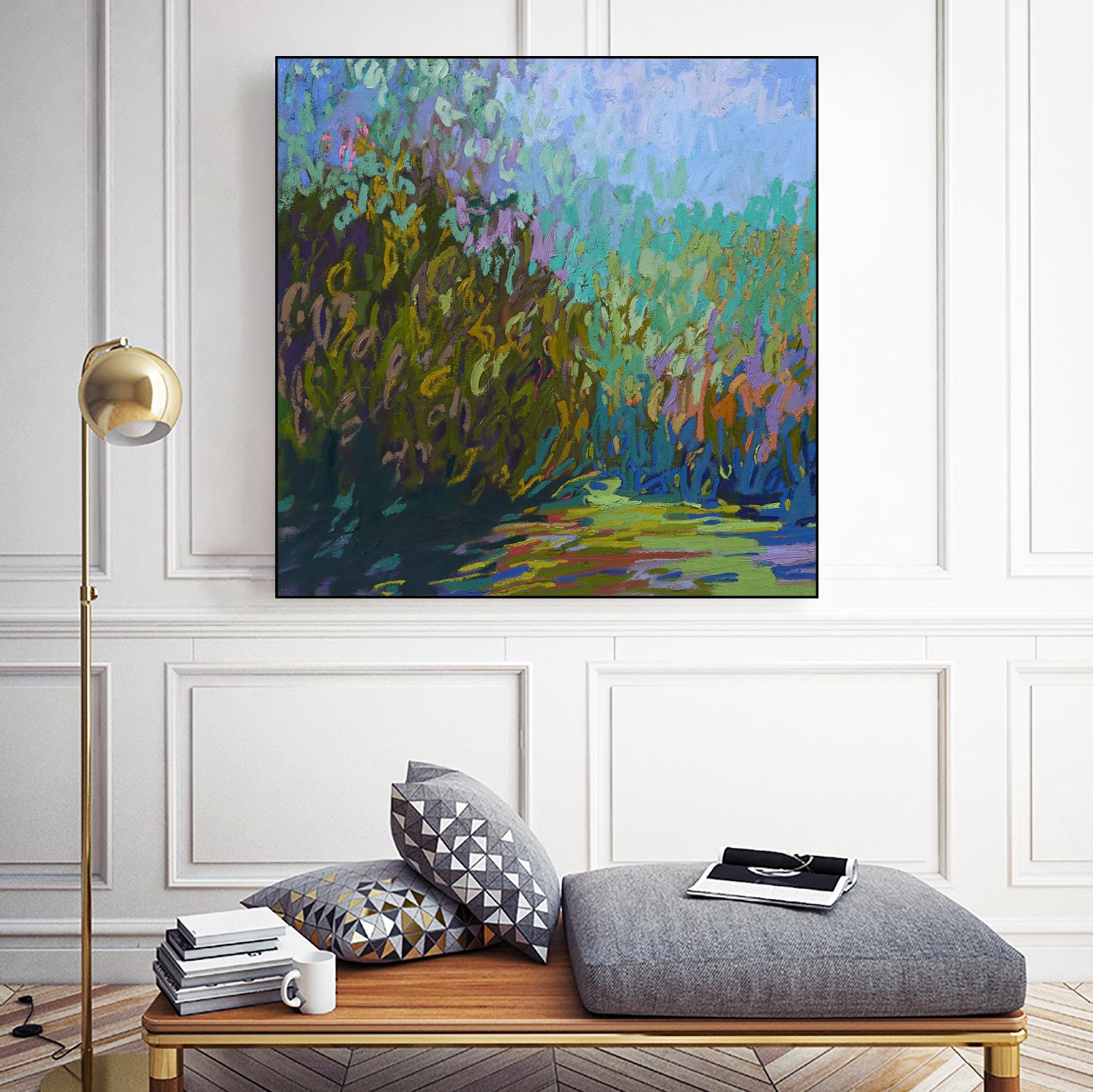 Colorfield #60 by Jane Schmidt on GIANT ART - multicolor landscapes; contemporary