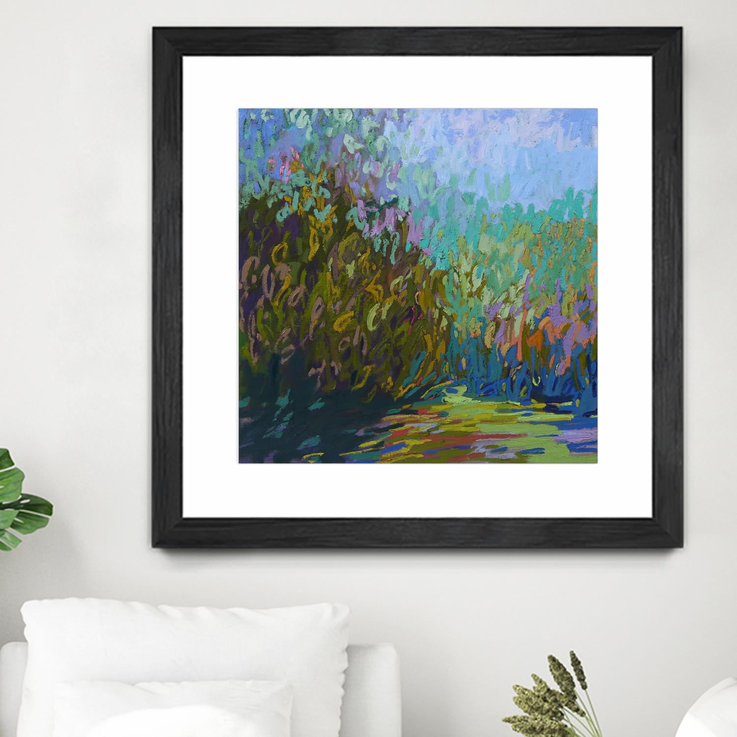 Colorfield #60 by Jane Schmidt on GIANT ART - multicolor landscapes; contemporary