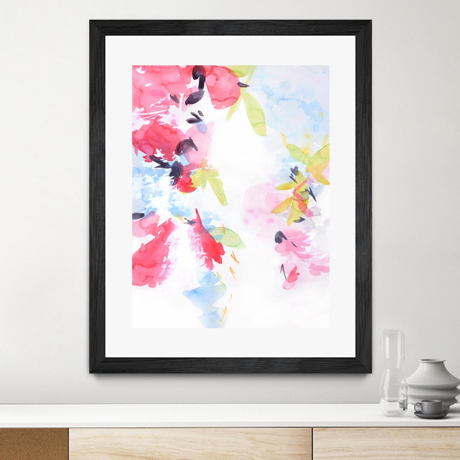 Spring Blossoms 1 by Elisa Sheehan on GIANT ART - multicolor abstracts; contemporary