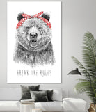 Break The Rules by Balazs Solti on GIANT ART - multicolor urban/pop surrealism