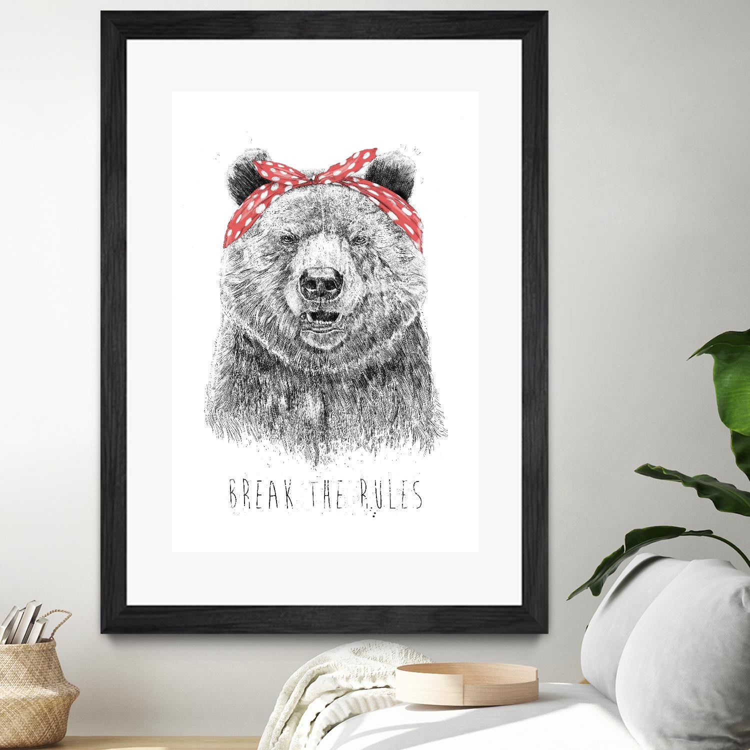 Break The Rules by Balazs Solti on GIANT ART - multicolor urban/pop surrealism