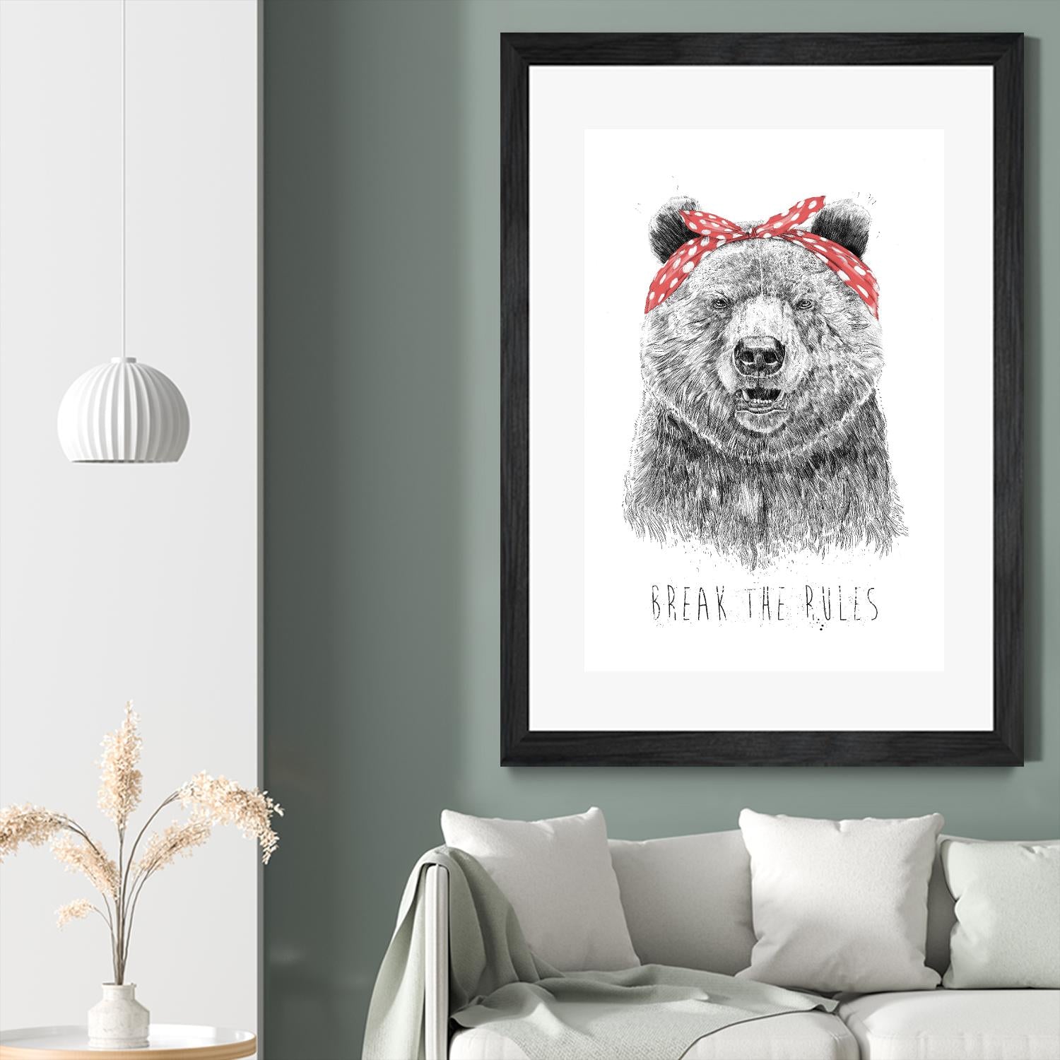 Break The Rules by Balazs Solti on GIANT ART - multicolor urban/pop surrealism