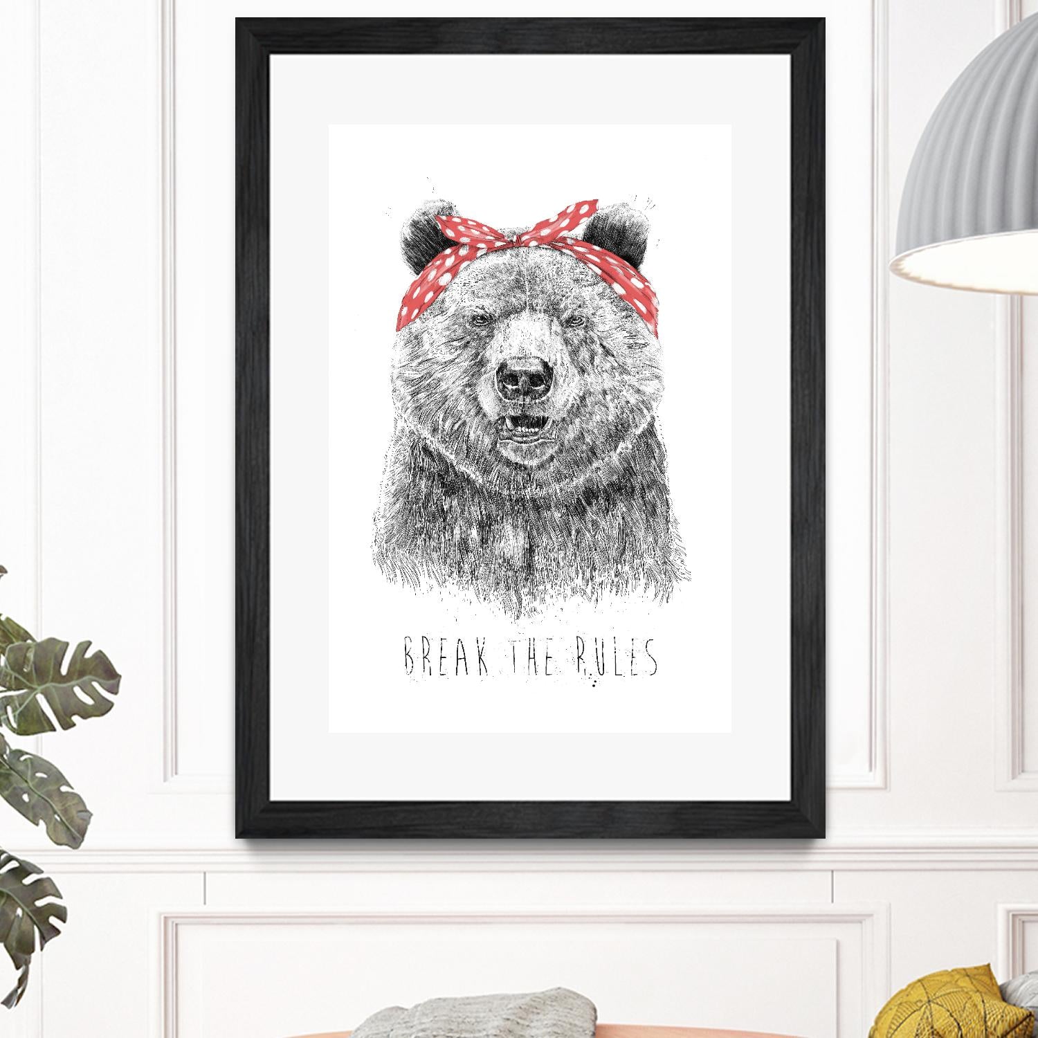 Break The Rules by Balazs Solti on GIANT ART - multicolor urban/pop surrealism