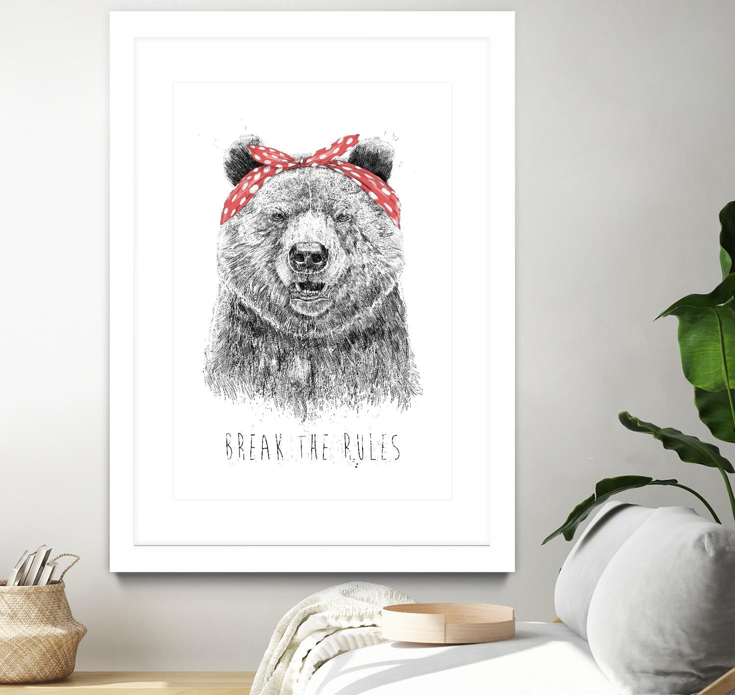 Break The Rules by Balazs Solti on GIANT ART - multicolor urban/pop surrealism