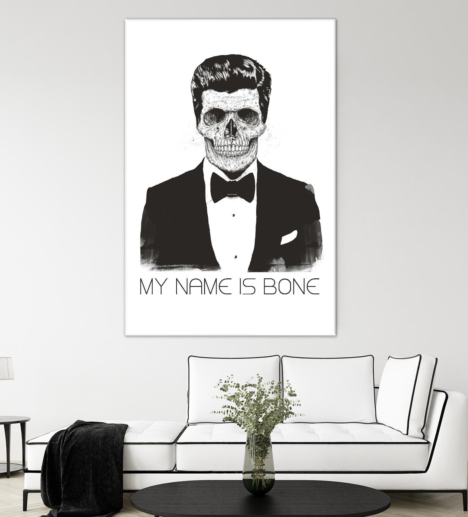 My Name is Bone by Balazs Solti on GIANT ART - multicolor urban/pop surrealism