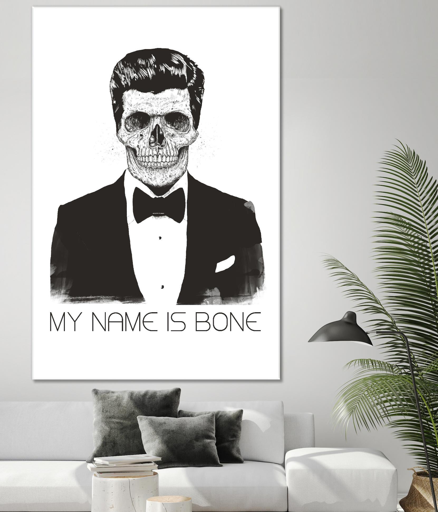 My Name is Bone by Balazs Solti on GIANT ART - multicolor urban/pop surrealism