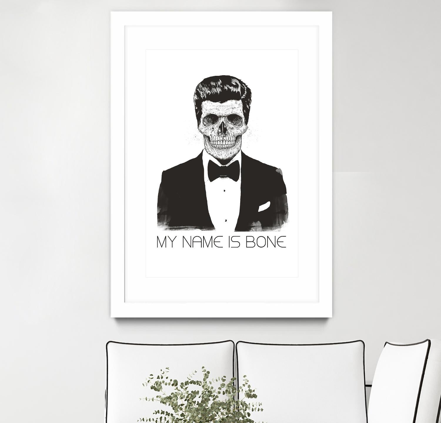 My Name is Bone by Balazs Solti on GIANT ART - multicolor urban/pop surrealism