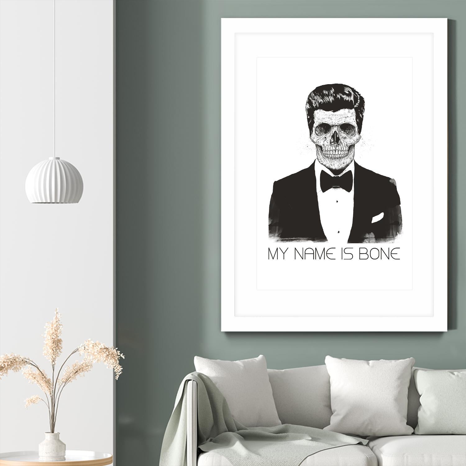 My Name is Bone by Balazs Solti on GIANT ART - multicolor urban/pop surrealism