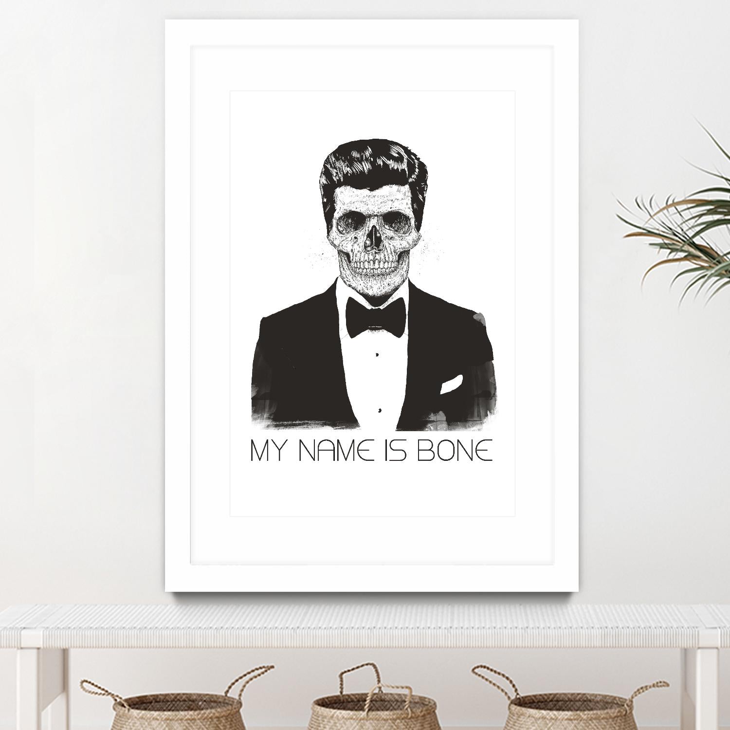 My Name is Bone by Balazs Solti on GIANT ART - multicolor urban/pop surrealism
