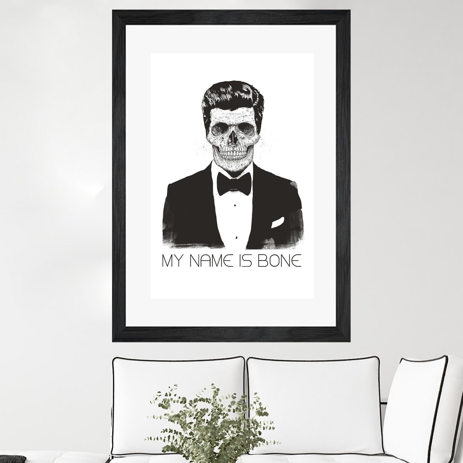 My Name is Bone by Balazs Solti on GIANT ART - multicolor urban/pop surrealism