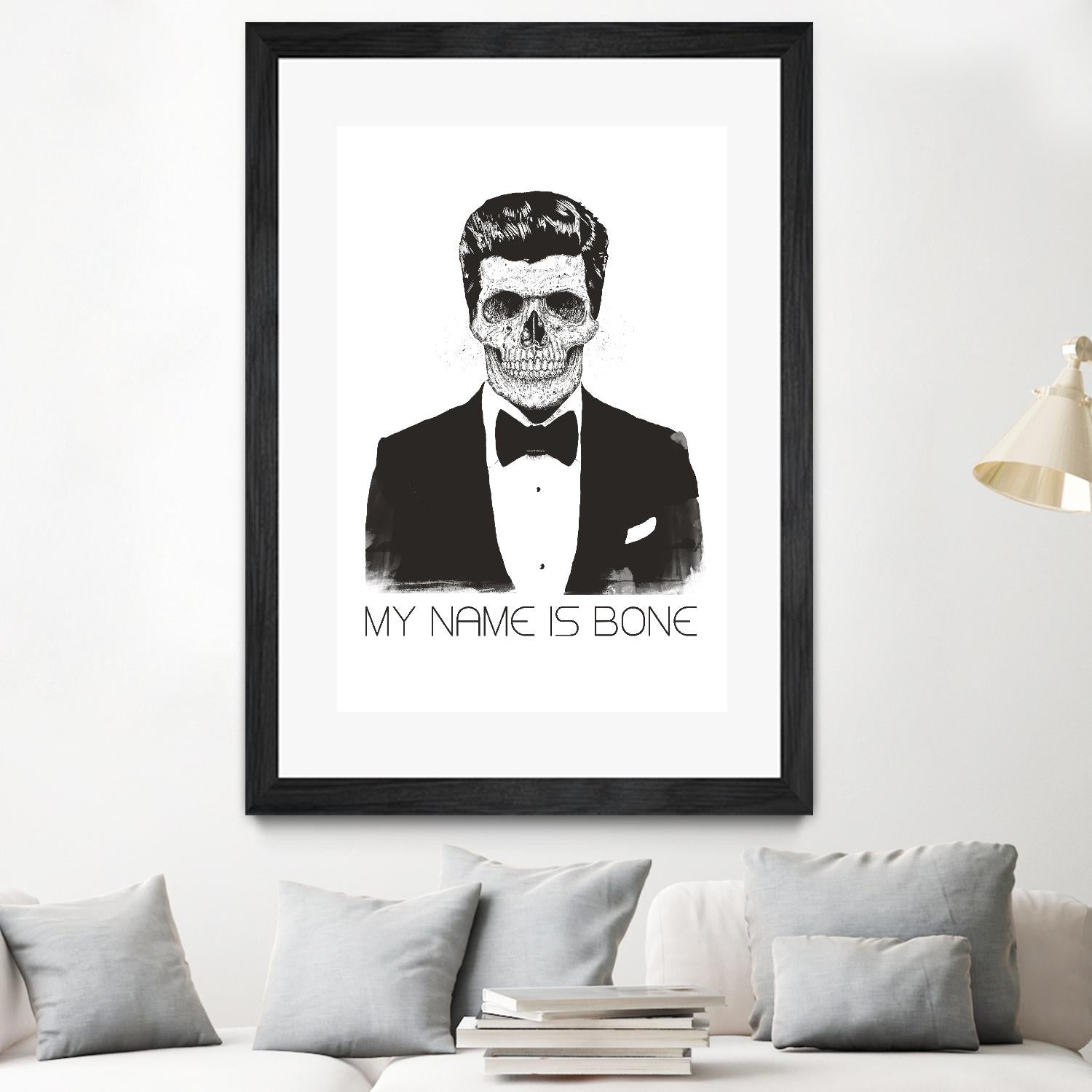 My Name is Bone by Balazs Solti on GIANT ART - multicolor urban/pop surrealism