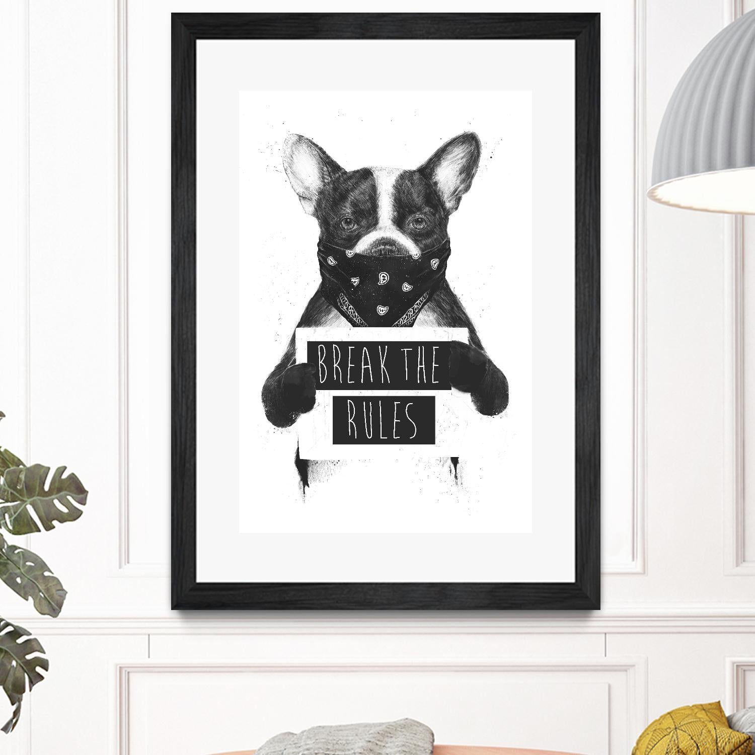 Rebel Dog by Balazs Solti on GIANT ART - multicolor urban/pop surrealism