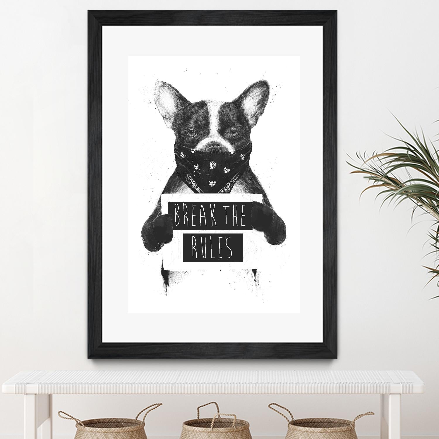 Rebel Dog by Balazs Solti on GIANT ART - multicolor urban/pop surrealism