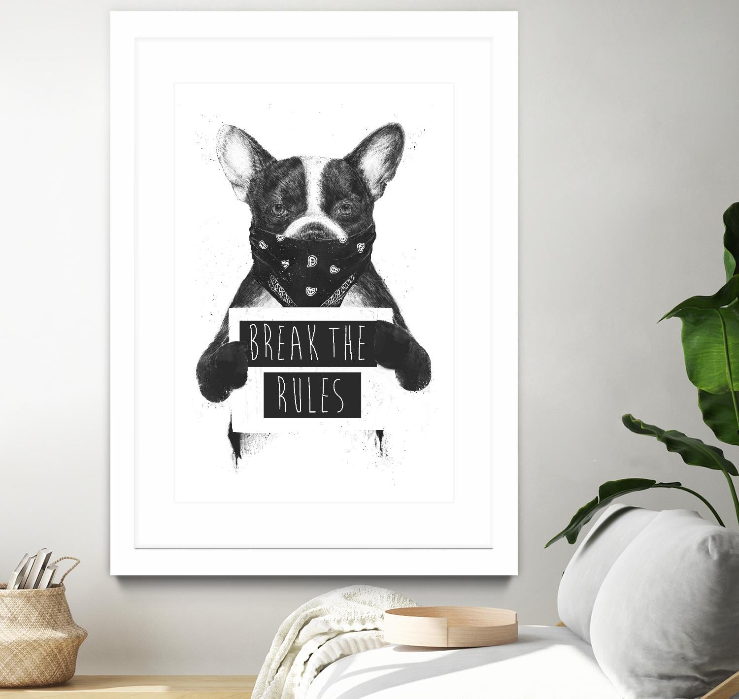 Rebel Dog by Balazs Solti on GIANT ART - multicolor urban/pop surrealism