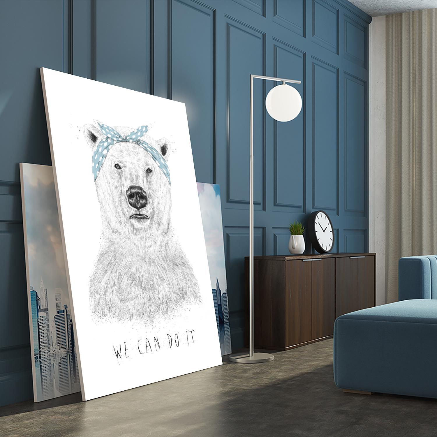 We Can Do It by Balazs Solti on GIANT ART - multicolor urban/pop surrealism