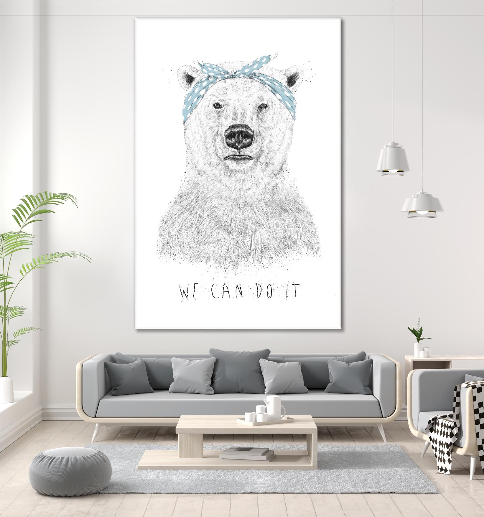 We Can Do It by Balazs Solti on GIANT ART - multicolor urban/pop surrealism