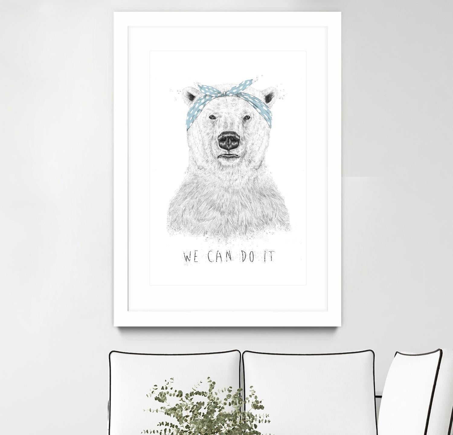 We Can Do It by Balazs Solti on GIANT ART - multicolor urban/pop surrealism