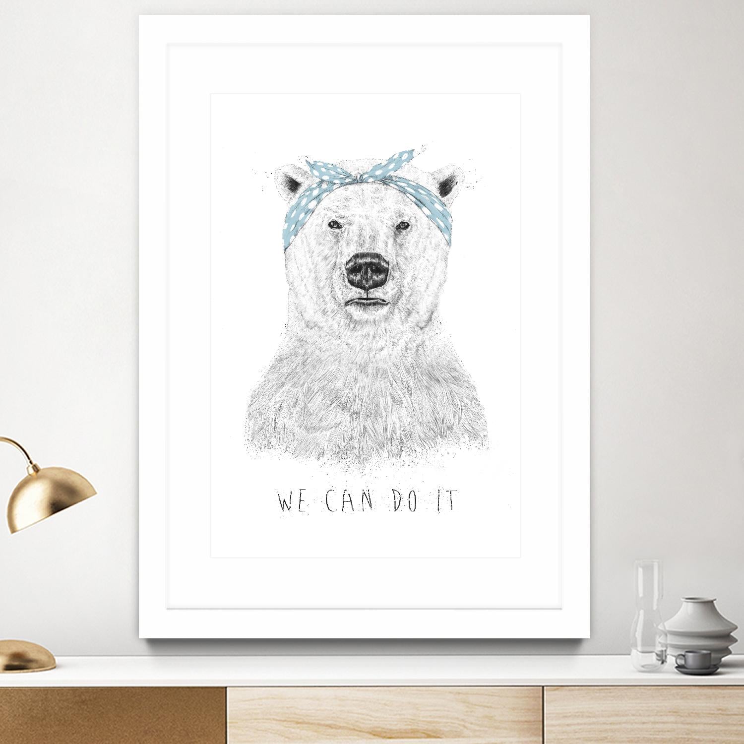 We Can Do It by Balazs Solti on GIANT ART - multicolor urban/pop surrealism