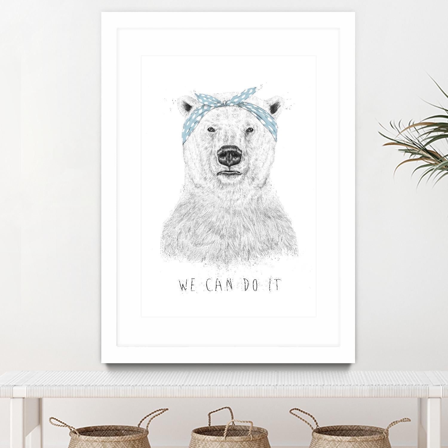 We Can Do It by Balazs Solti on GIANT ART - multicolor urban/pop surrealism
