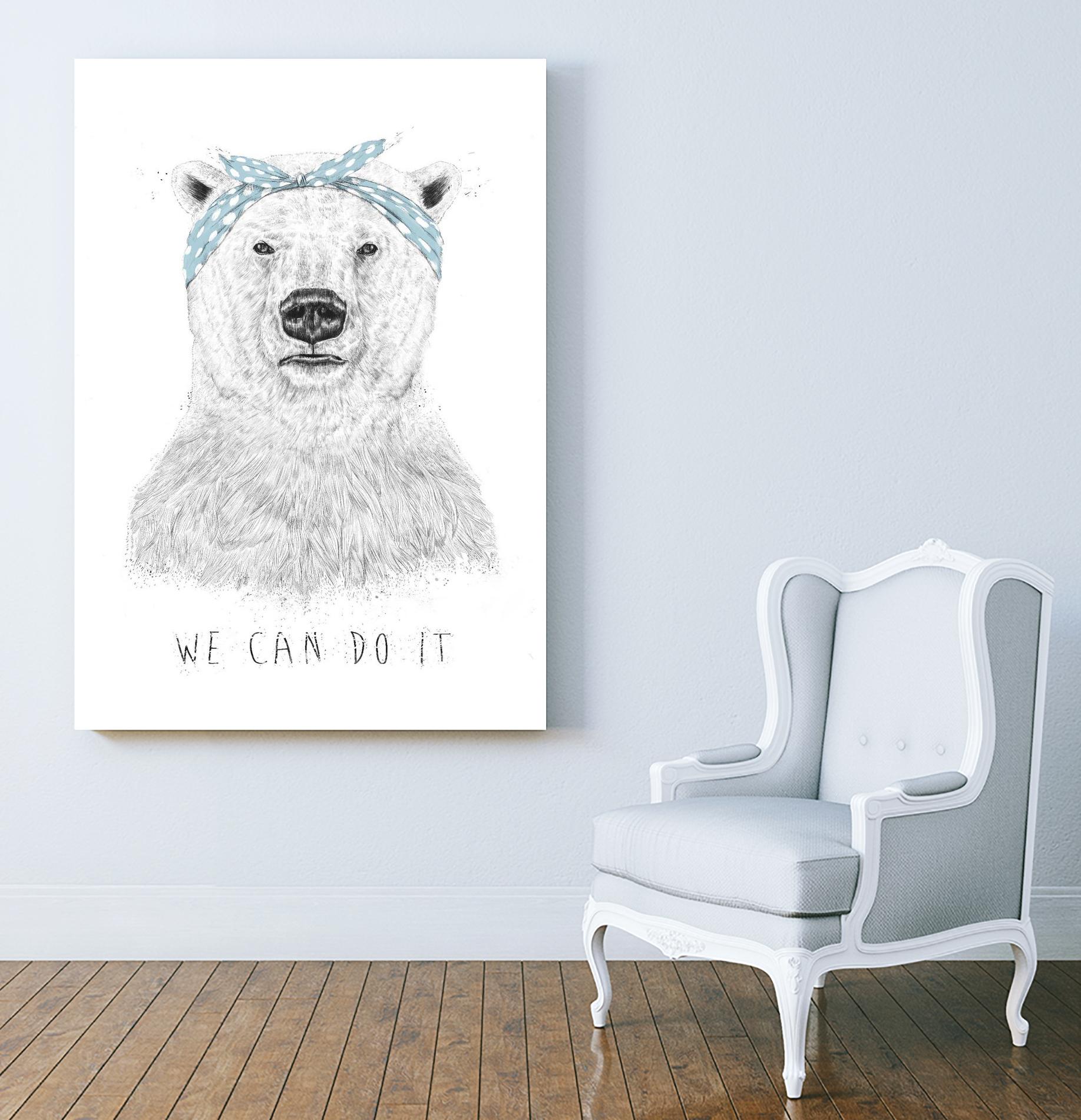 We Can Do It by Balazs Solti on GIANT ART - multicolor urban/pop surrealism