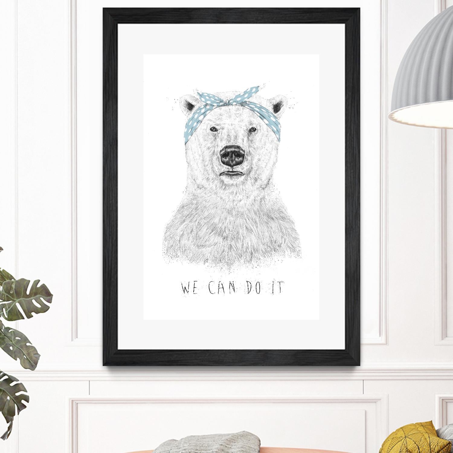 We Can Do It by Balazs Solti on GIANT ART - multicolor urban/pop surrealism