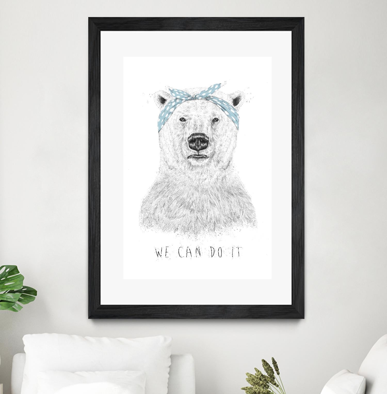 We Can Do It by Balazs Solti on GIANT ART - multicolor urban/pop surrealism