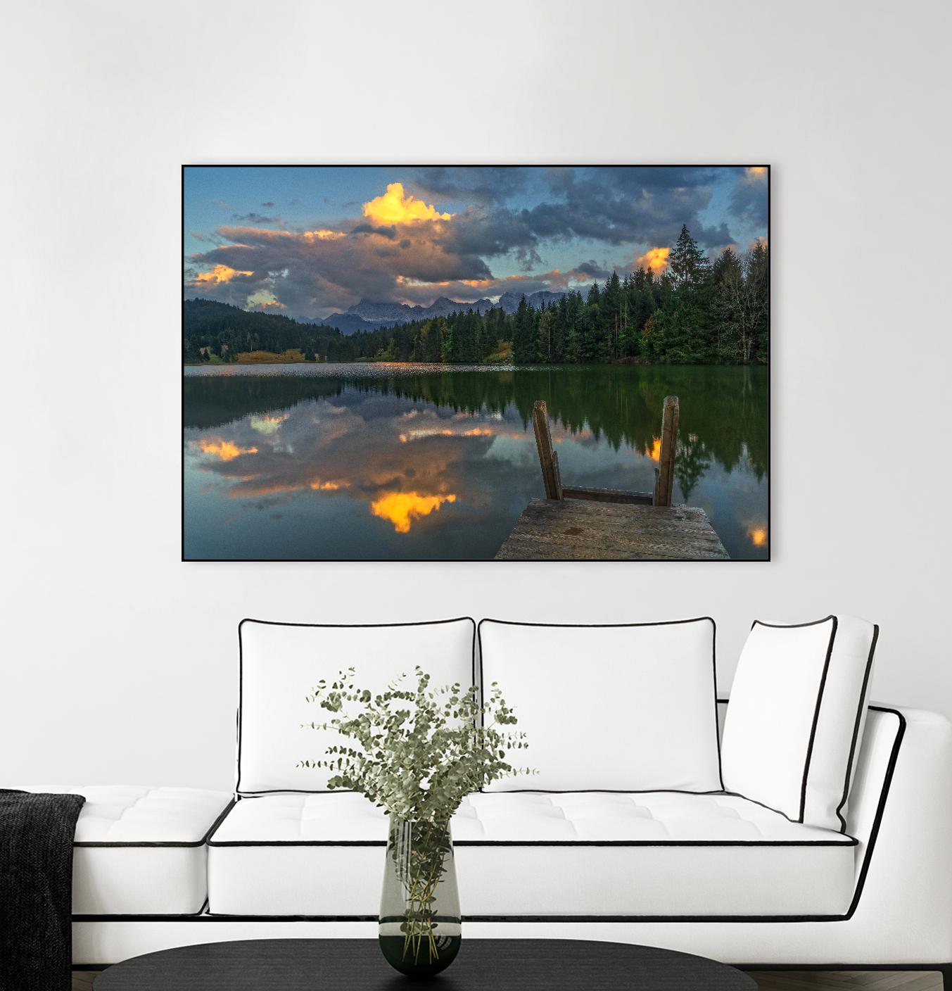 Late Swim by Anne Schneidersmann on GIANT ART - multicolor photography; landscapes