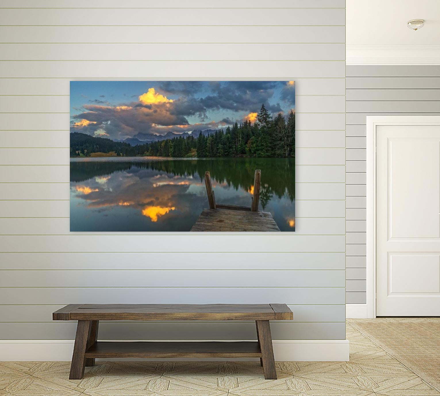 Late Swim by Anne Schneidersmann on GIANT ART - multicolor photography; landscapes