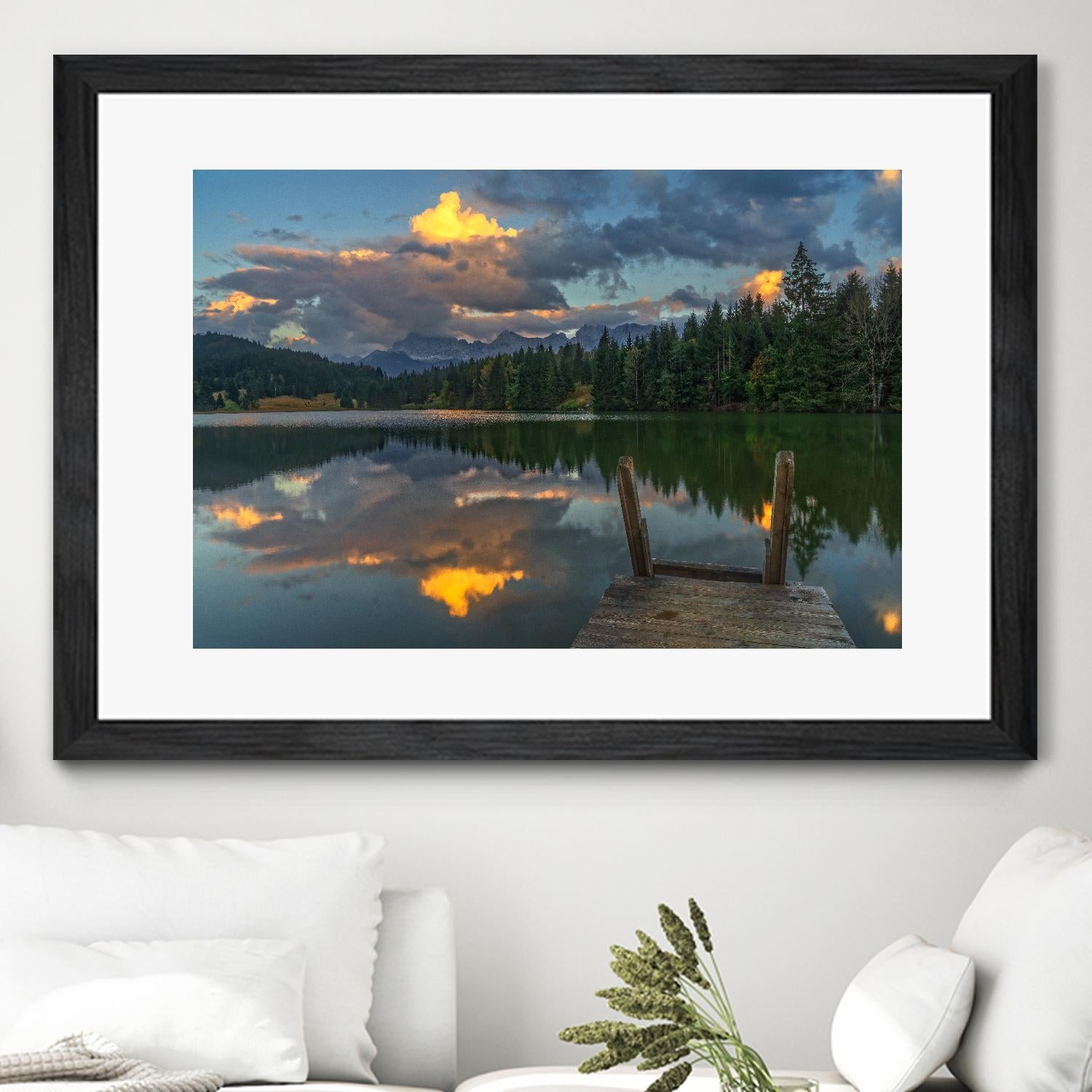 Late Swim by Anne Schneidersmann on GIANT ART - multicolor photography; landscapes