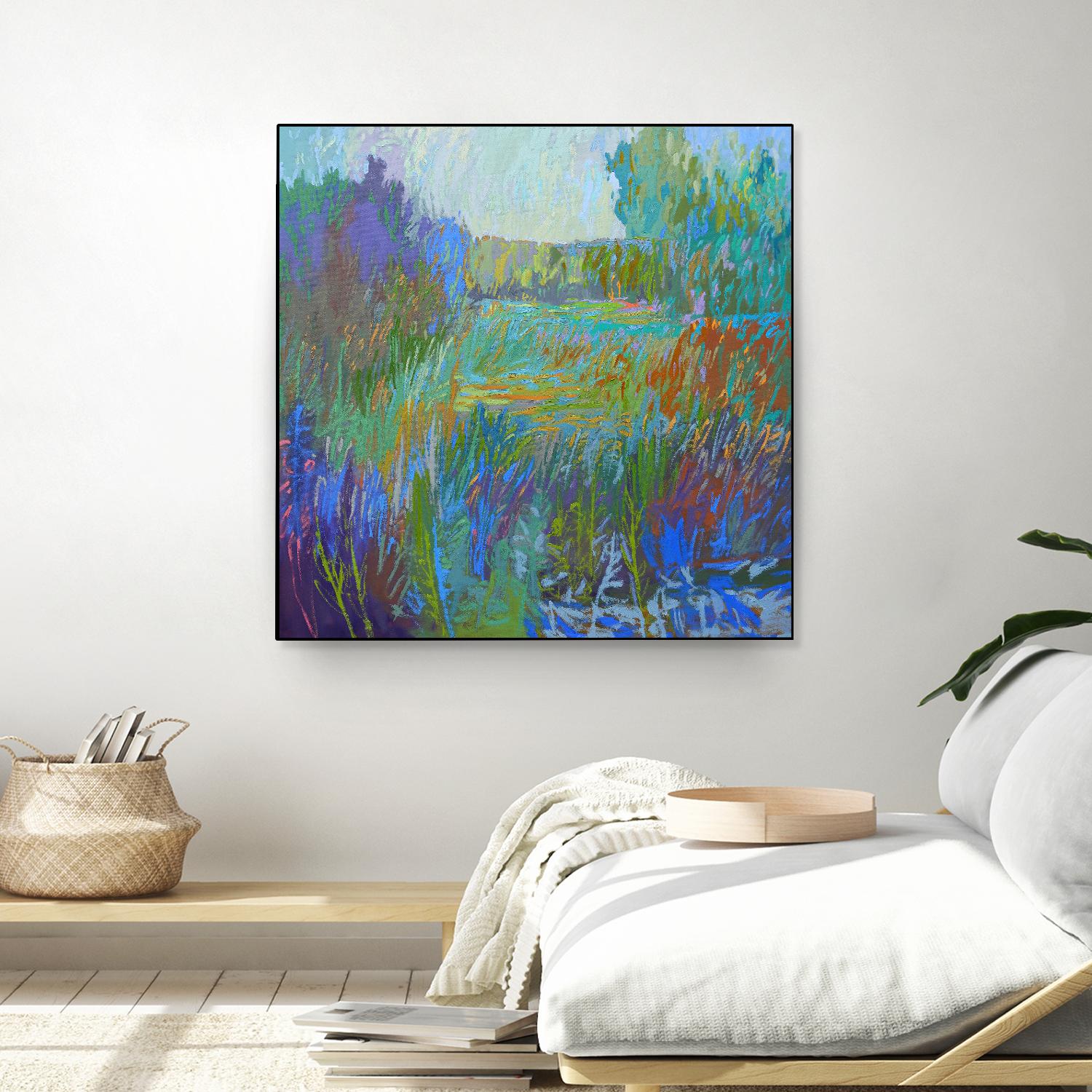 Color Field No. 67 by Jane Schmidt on GIANT ART - multicolor landscapes; contemporary