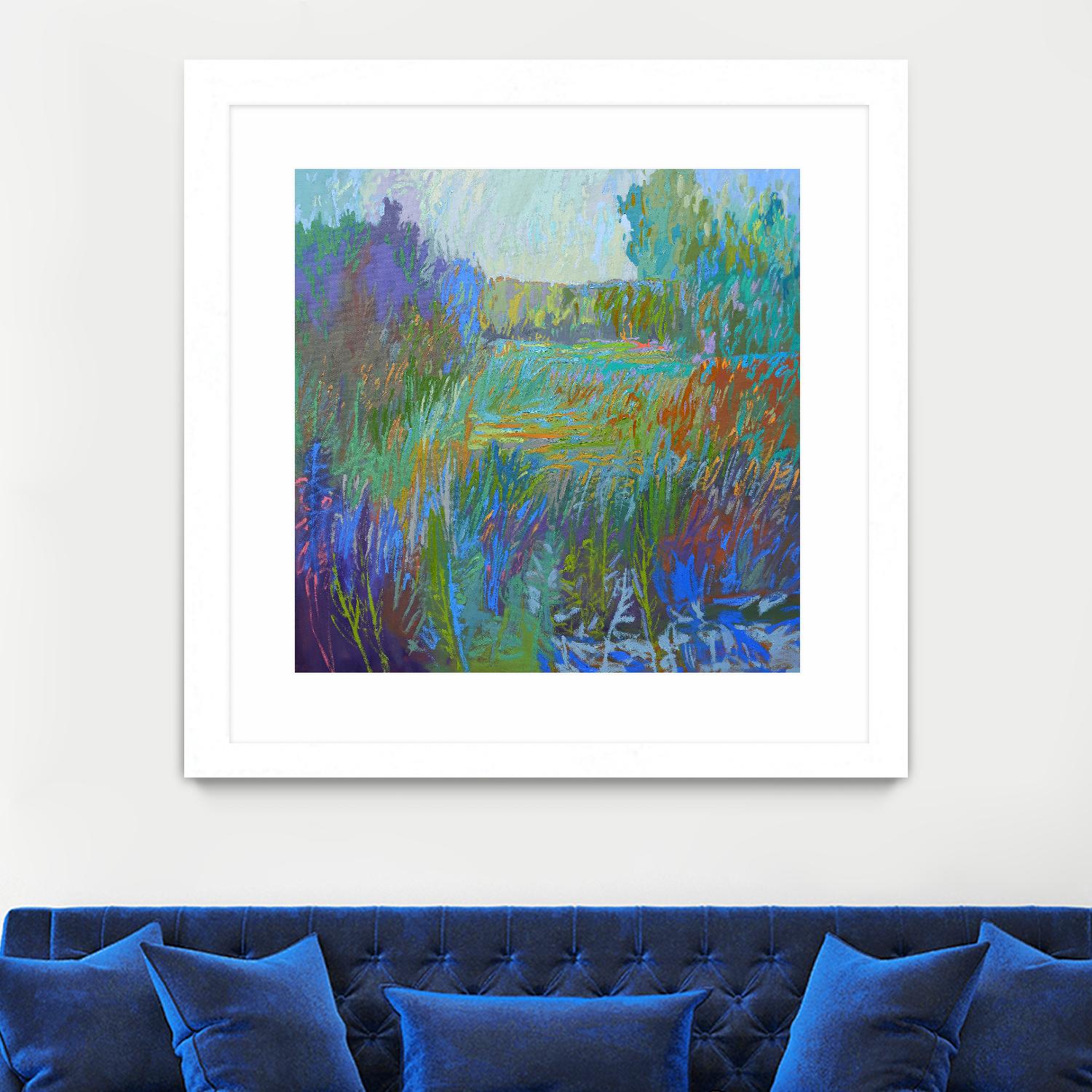 Color Field No. 67 by Jane Schmidt on GIANT ART - multicolor landscapes; contemporary