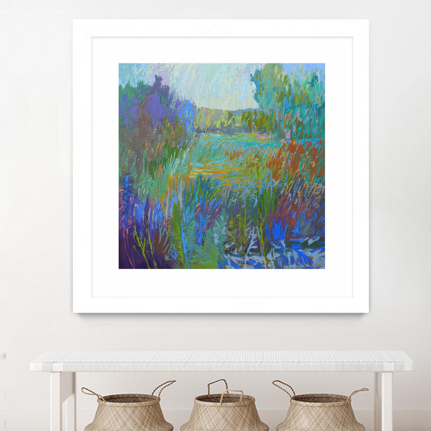 Color Field No. 67 by Jane Schmidt on GIANT ART - multicolor landscapes; contemporary