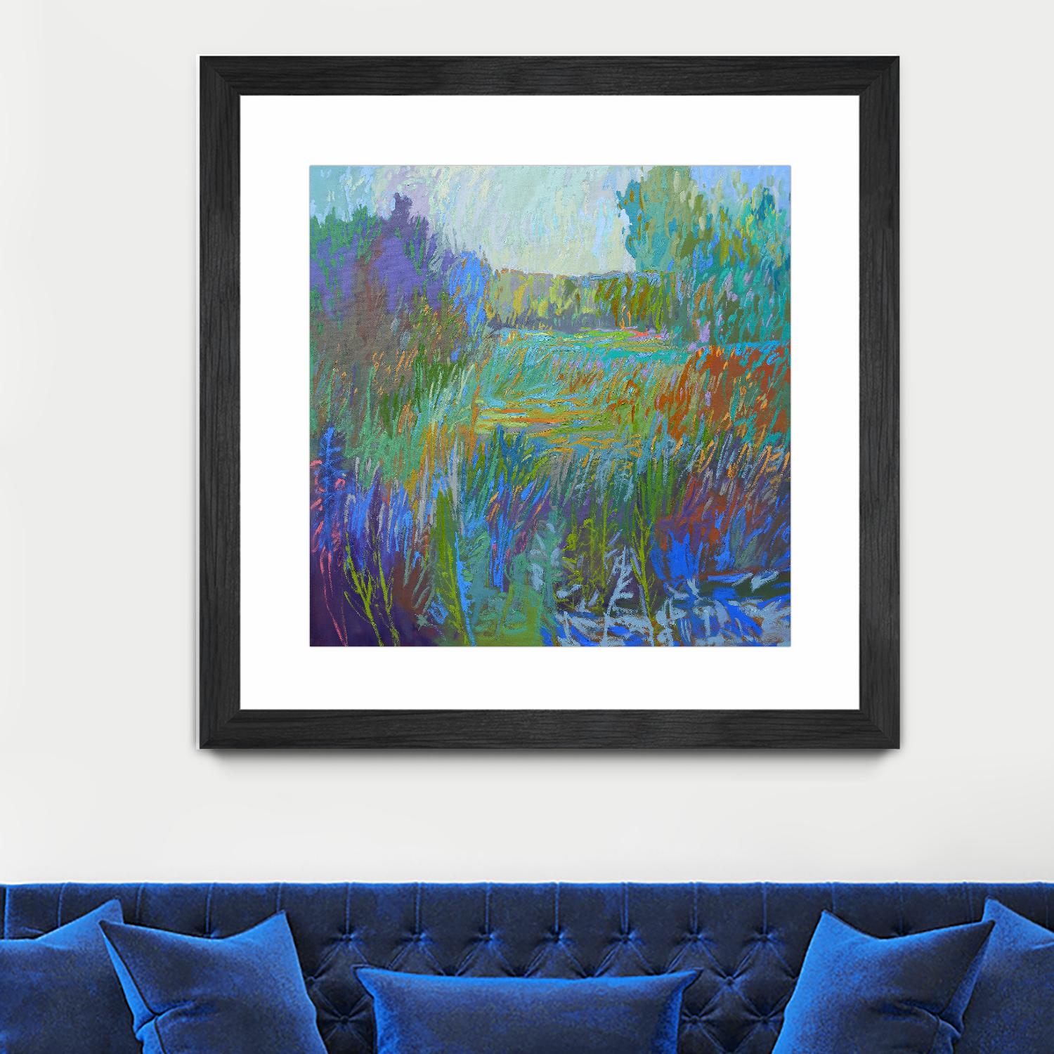 Color Field No. 67 by Jane Schmidt on GIANT ART - multicolor landscapes; contemporary