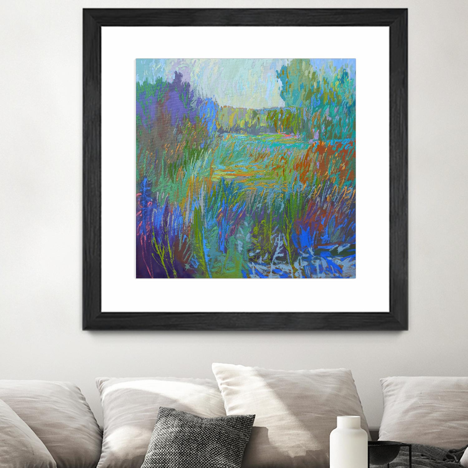 Color Field No. 67 by Jane Schmidt on GIANT ART - multicolor landscapes; contemporary