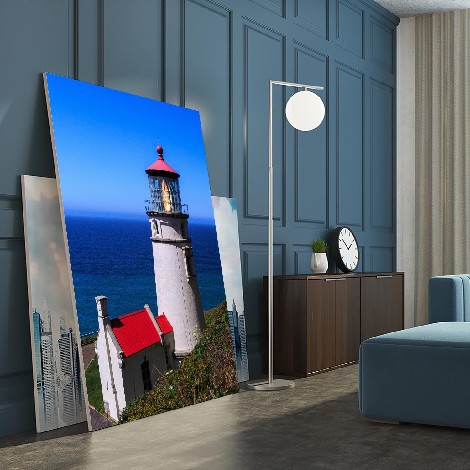 Heceta Head Lighthouse by Shawn/Corinne Severn on GIANT ART - multicolor photography; coastal