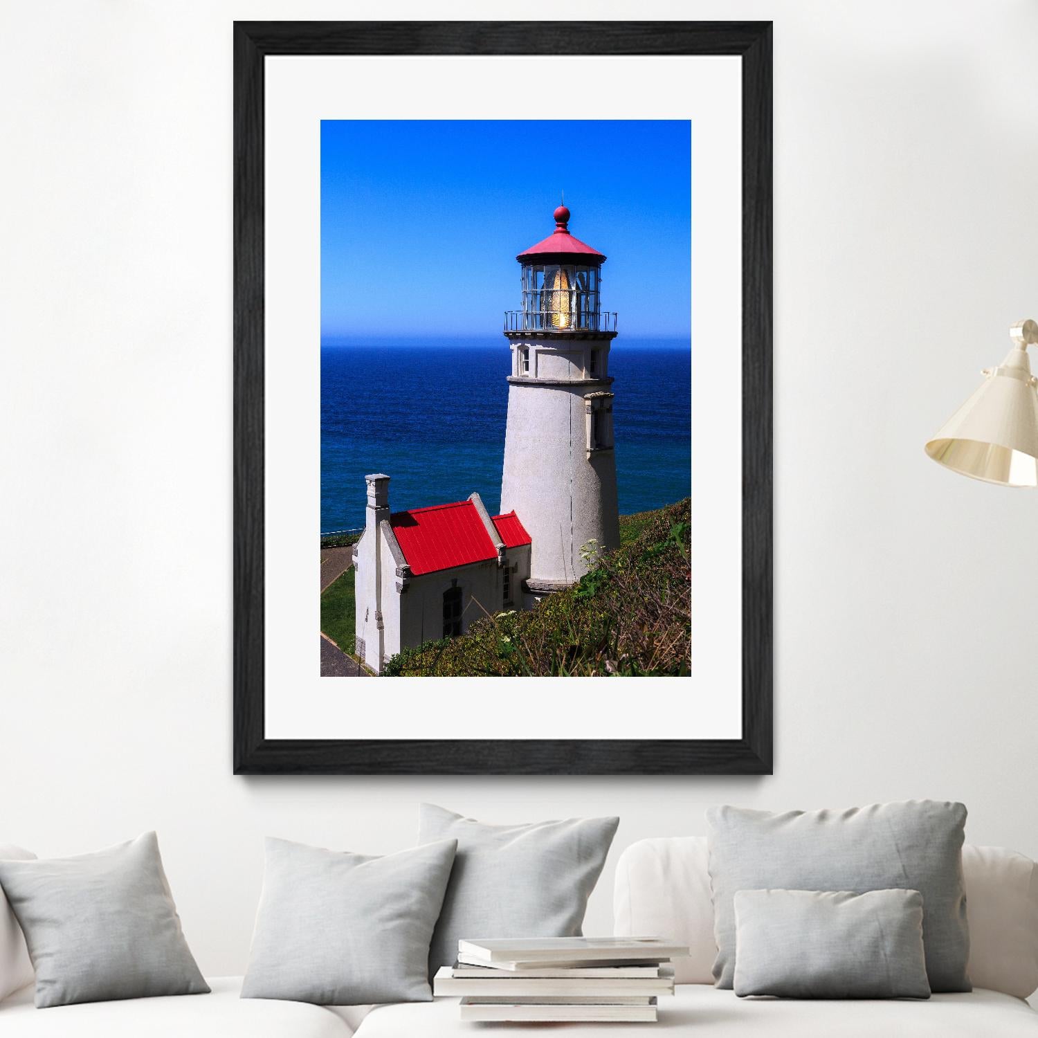 Heceta Head Lighthouse by Shawn/Corinne Severn on GIANT ART - multicolor photography; coastal