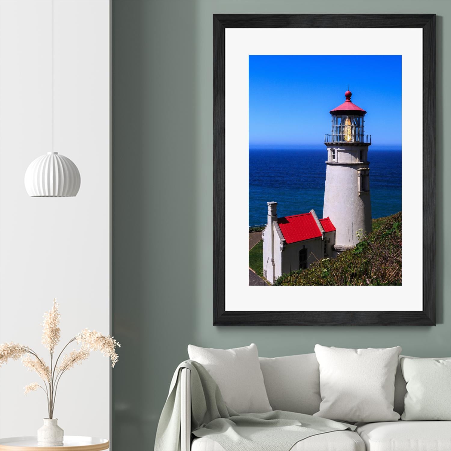 Heceta Head Lighthouse by Shawn/Corinne Severn on GIANT ART - multicolor photography; coastal