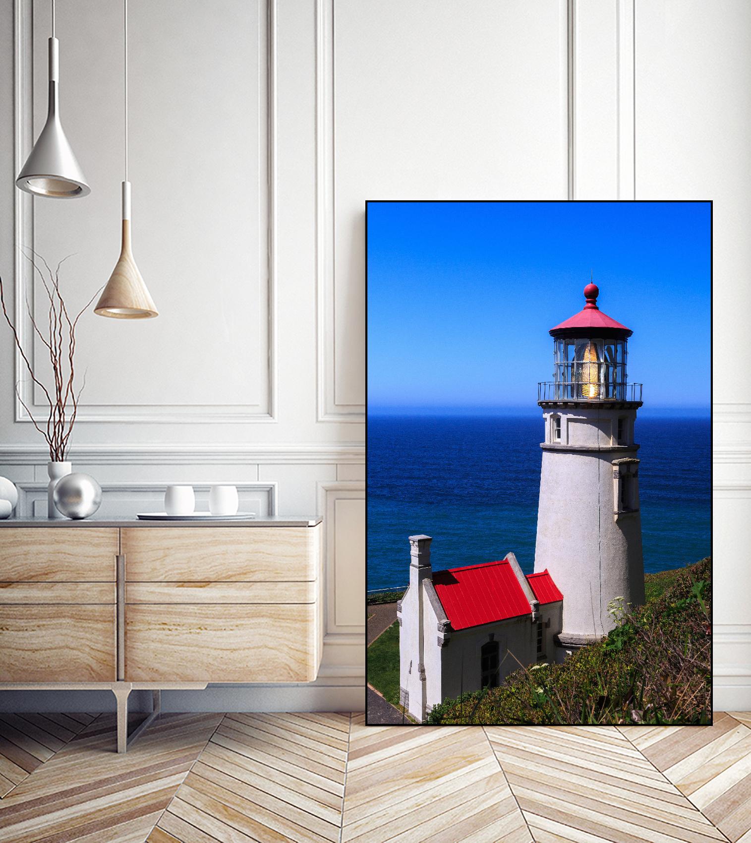 Heceta Head Lighthouse by Shawn/Corinne Severn on GIANT ART - multicolor photography; coastal