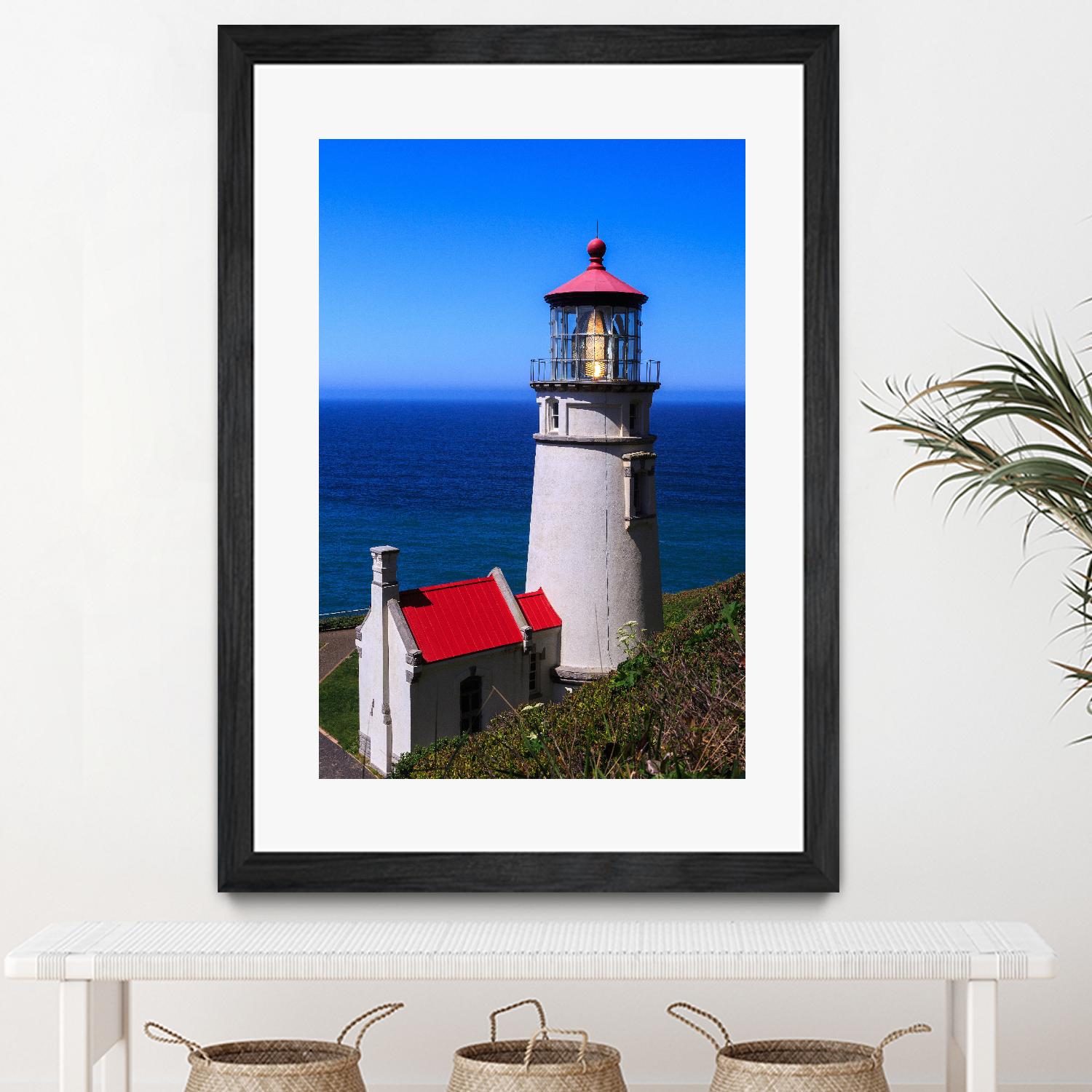 Heceta Head Lighthouse by Shawn/Corinne Severn on GIANT ART - multicolor photography; coastal