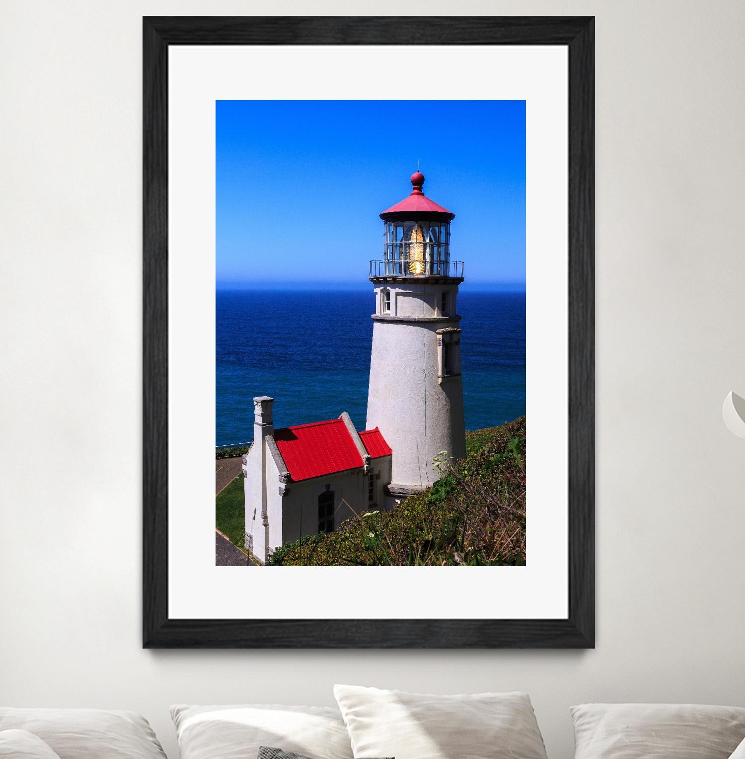 Heceta Head Lighthouse by Shawn/Corinne Severn on GIANT ART - multicolor photography; coastal
