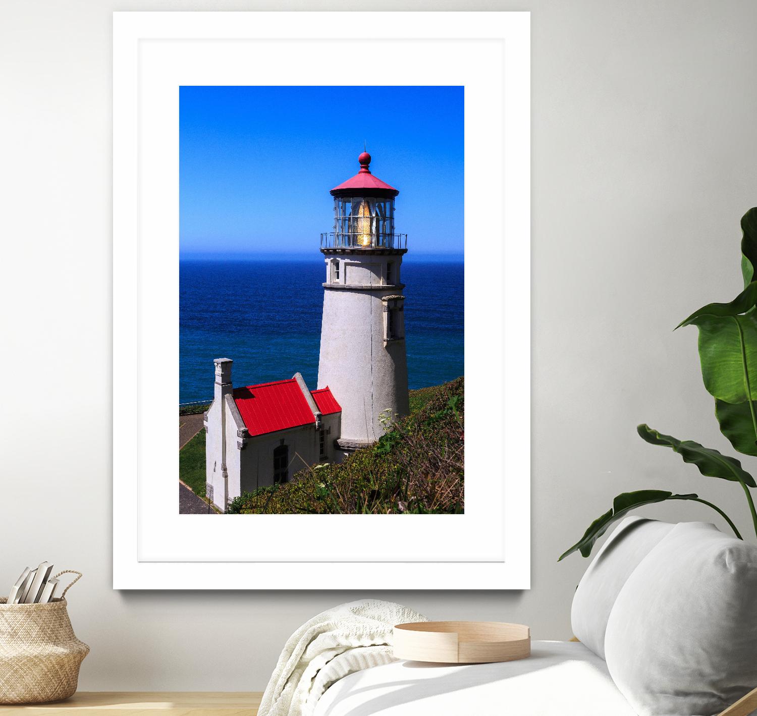 Heceta Head Lighthouse by Shawn/Corinne Severn on GIANT ART - multicolor photography; coastal